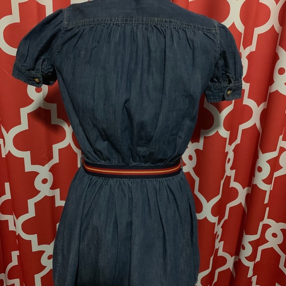 POLO RALPH LAUREN GIRLS JEAN DRESS - Picture 3 of 4